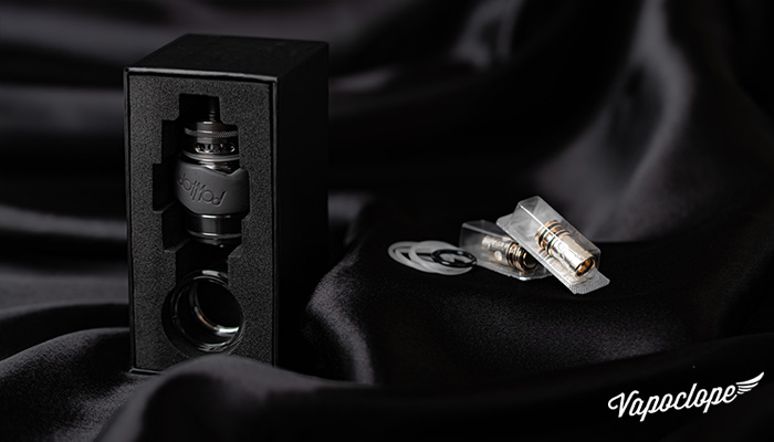 Le kit du clearomiseur DotTank Max de chez Dotmod